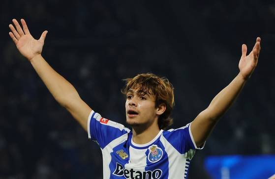 공격지향적 미드필더 1위에 오른 FC 포루투의 로드리고 모라. 로이터=연합뉴스