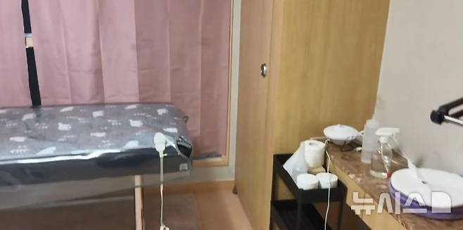 [인천=뉴시스]정일형 기자 = 오피스텔 성매매 내부 모습. (사진=인천경찰청 제공)