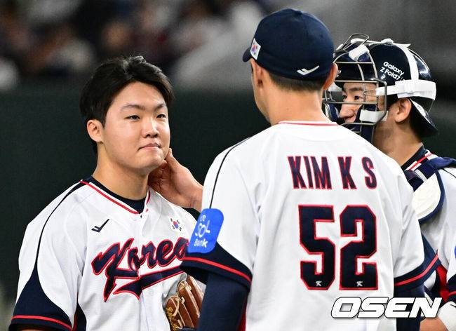 [OSEN=조은정 기자] 야구 대표팀 정우주. 2025.11.16 /cej@osen.co.kr