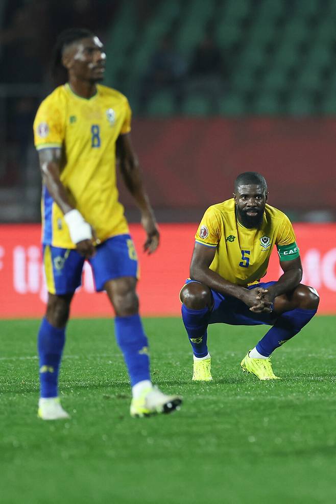 ▲ 가봉 대표팀 ⓒ연합뉴스/AP