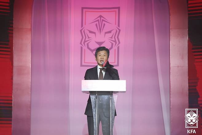 정몽규 대한축구협회장. /사진=대한축구협회 제공