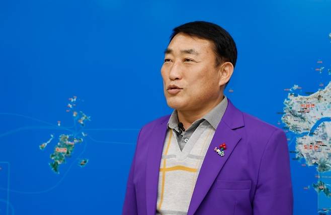 새해 포부 밝히는 김대인 신안군수 권한대행  [신안군 제공·재판매 및 DB 금지]