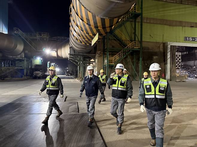 장세욱 동국홀딩스 부회장, 인천공장서 새해 첫 일정 [동국홀딩스 제공. 재판매 및 DB 금지]