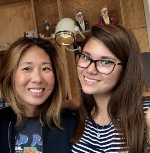 딸(오른쪽)과 함께한 박순영(왼쪽) 씨 [본인 제공]