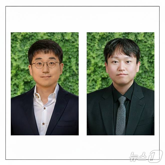 왼쪽부터 이승형(노스웨스턴대) 유영근(시카고대)  연구원