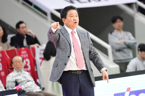 유도훈 안양 정관장 감독. ⓒKBL