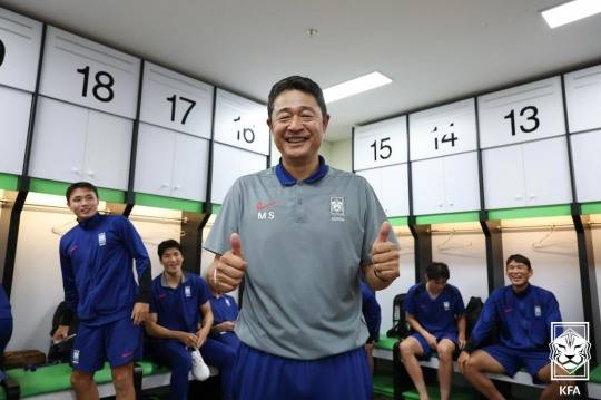 한국 U-23 축구대표팀을 지휘하는 이민성 감독. 사진[연합뉴스]