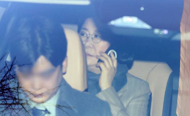 출근하는 이혜훈 후보자