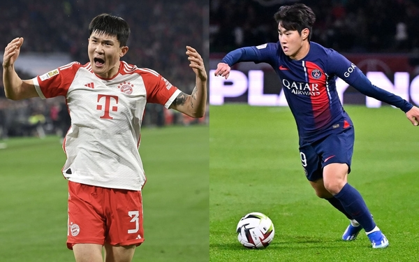 바이에른 뮌헨 김민재와 PSG 이강인이 5일 UCL에서 맞대결한다. 구단 SNS