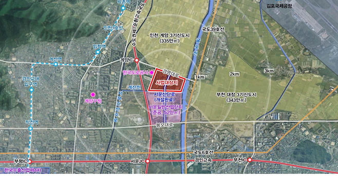 ▲ 인천 계양산업단지 위치도. /사진제공=한국산업단지공단
