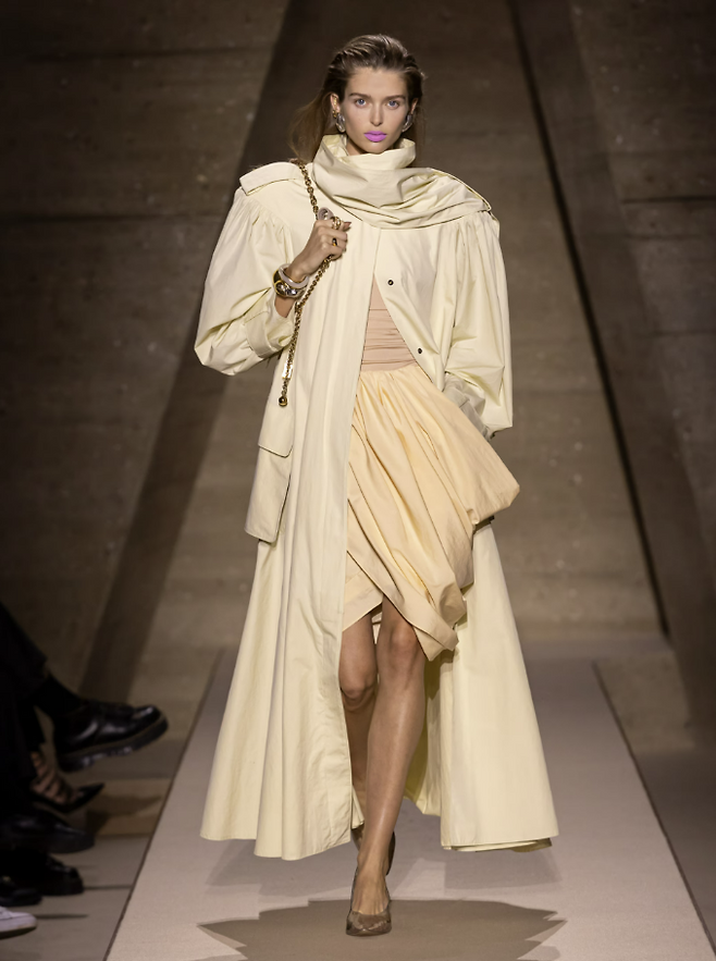 Chloe Summer 2026 collection by Chemena Kamali, revealed at Paris Fashion Week on Oct. 5, 2025 (Chloe)