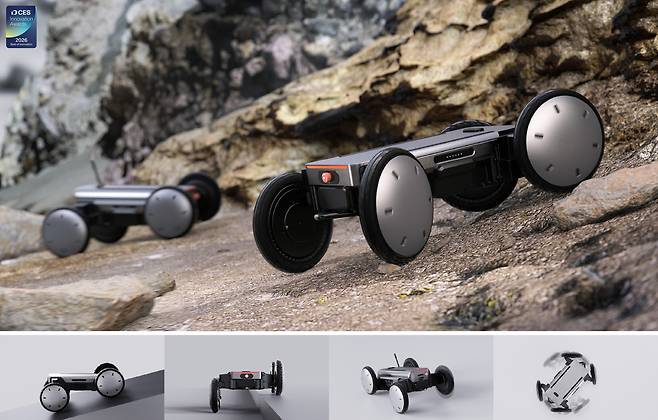 Hyundai Motor’s four-legged MobED platform robot [HYUNDAI MOTOR]