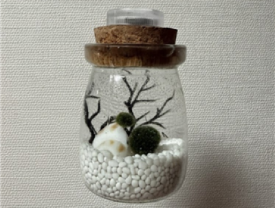 떠오른 미니 마리모