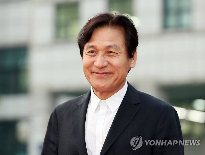 2016년 제20회 부천국제판타스틱영화제 개막식에서 배우 안성기 [연합뉴스 자료사진]