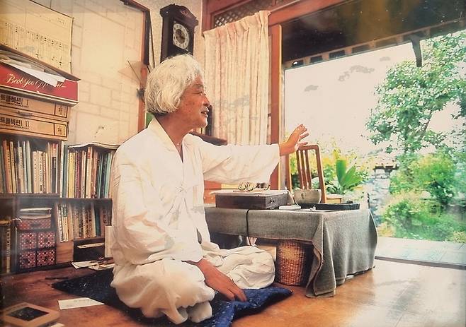 ▲ 고청 윤경렬 선생 생전 모습.