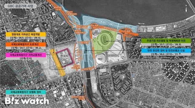 GBC 공공기여 주요사업 위치도/자료=서울시 제공