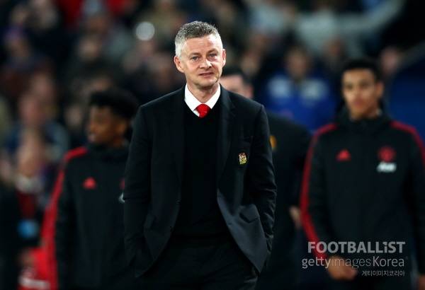 올레 군나르 솔샤르 감독(맨체스터유나이티드). 게티이미지코리아