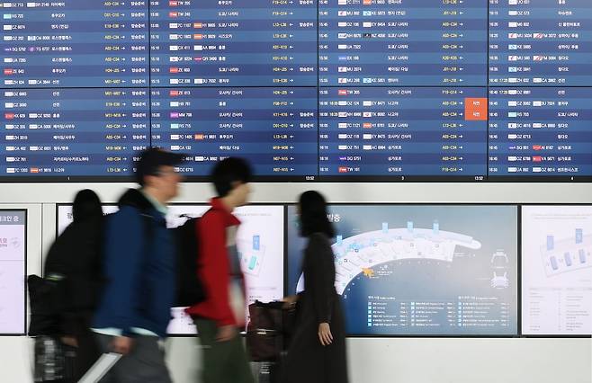 인천국제공항 1터미널 출국장 모습./사진=뉴스1