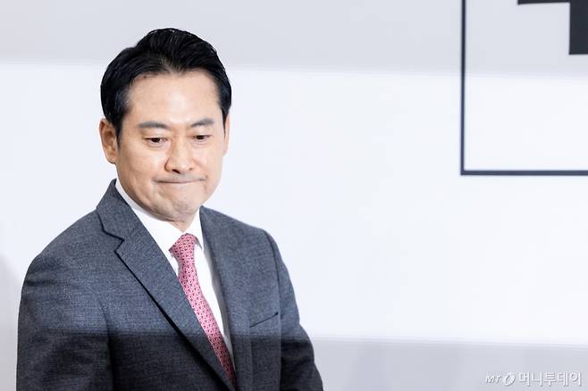 (서울=뉴스1) 이승배 기자 = 장동혁 국민의힘 대표가 2일 서울 여의도 국회에서 열린 기자간담회에 참석하고 있다. 2026.1.2/뉴스1  Copyright (C) 뉴스1. All rights reserved. 무단 전재 및 재배포,  AI학습 이용 금지. /사진=(서울=뉴스1) 이승배 기자