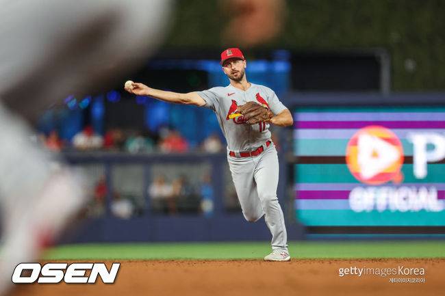 [사진] 세인트루이스 시절 폴 데용. ⓒGettyimages(무단전재 및 재배포 금지)