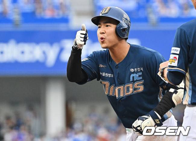 [OSEN=대구, 이석우 기자] NC 다이노스 김휘집 017 2025.10.07 / foto0307@osen.co.kr