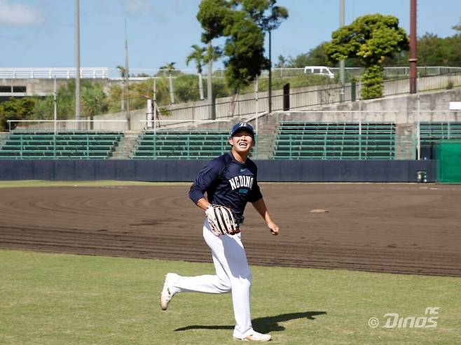 ▲ NC 신인 외야수 고준휘. ⓒ NC 다이노스