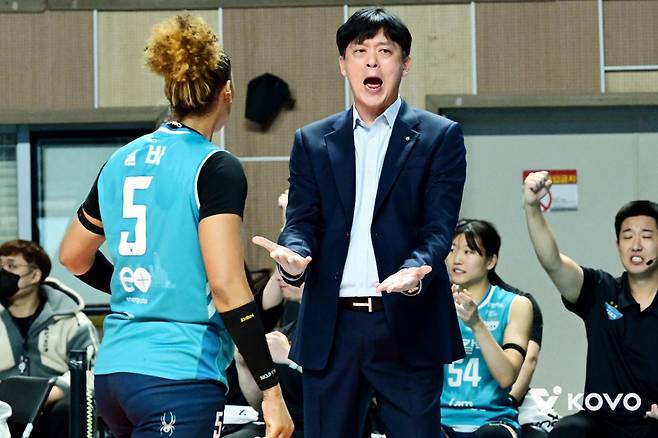 이영택 GS칼텍스 감독. /사진=KOVO 제공