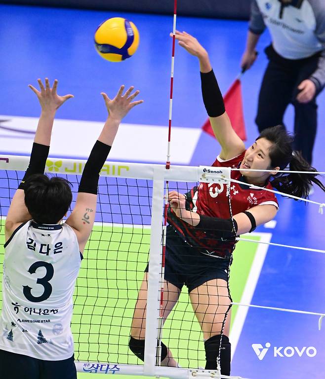 현대건설 정지윤. (KOVO 제공)