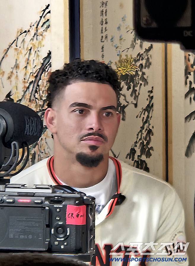 샌프란시스코 자이언츠 윌리 아다메스가 한국에 방문했다. 서촌=김민경 기자