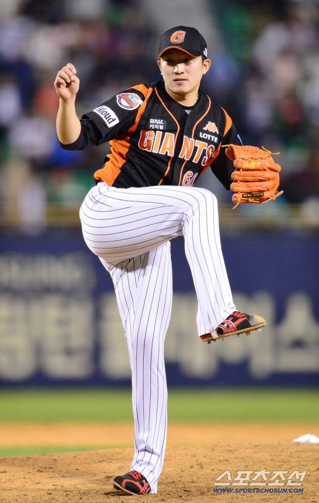 롯데 시절 장시환. 스포츠조선DB