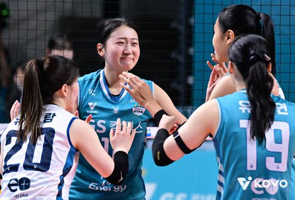 권민지는 GS칼텍스의 아웃사이드 히터 중 블로킹 능력이 가장 좋다. 사진 제공= KOVO