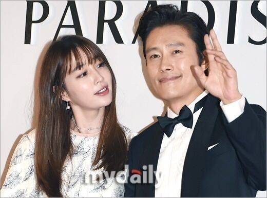 배우 이민정, 이병헌 부부 / 마이데일리