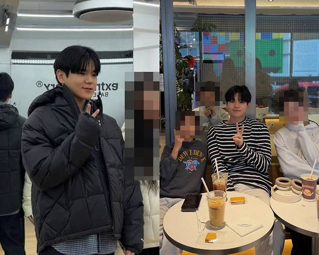 [서울=뉴시스] 가수 윤민수 아들 윤후. (사진출처: 김민지씨 인스타그램 갈무리) 2026.01.06.