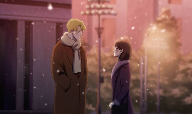 애니메이션 영화 ‘광장’ 속 한 장면. 스튜디오 디에이치엘 제공