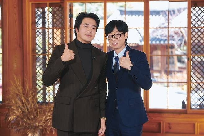 권상우, 유재석. 사진|tvN ‘유 퀴즈 온 더 블럭’
