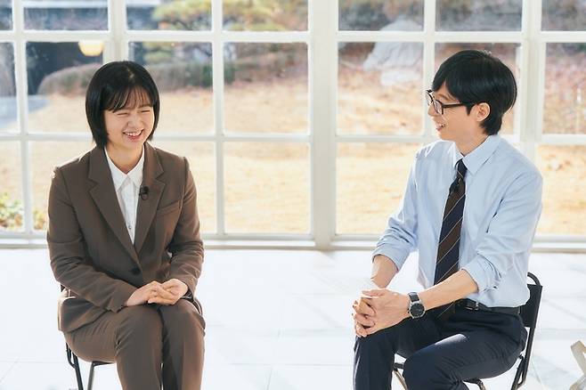 심채경 박사, 유재석. 사진|tvN ‘유 퀴즈 온 더 블럭’