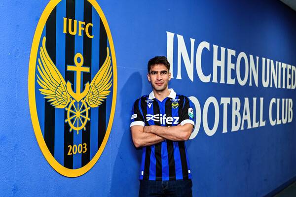 인천유나이티드, 스페인 출신 이케르 운다바레나 영입.(사진제공=인천유나이티드)