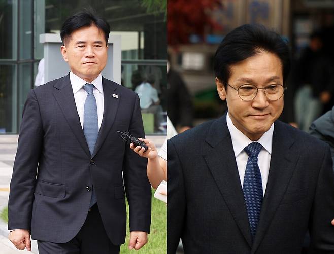 이병진(왼쪽)·신영대 의원./연합뉴스