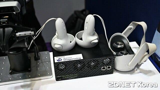 로봇 동작과 관련된 모든 처리를 드래곤윙 IQ10으로 처리한다. (사진=지디넷코리아)