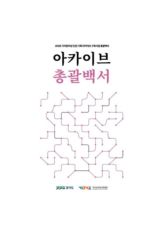 기지촌여성 인권기록 아카이브 총괄백서 표지