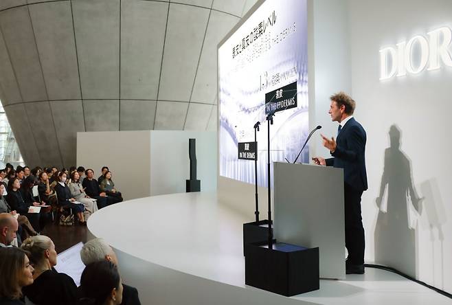 디올 캡춰 스킨케어 서밋 현장 포토.