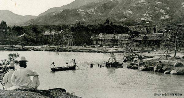 1930년대 초반 동래 온천장 전경(부경근대사료연구소 소장).   민속원 제공