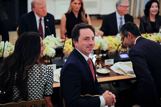 구글 공동창업자 세르게이 브린. 로이터 연합뉴스