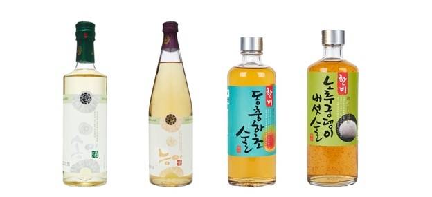 종이주·능이주·동충하초술·노루궁뎅이버섯술 [제조사 홈페이지 캡처]