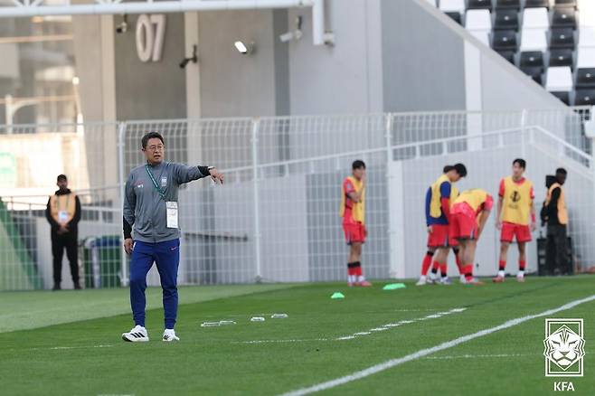 이민성 한국 U-23 축구 대표팀 감독 [대한축구협회 제공. 재판매 및 DB 금지]