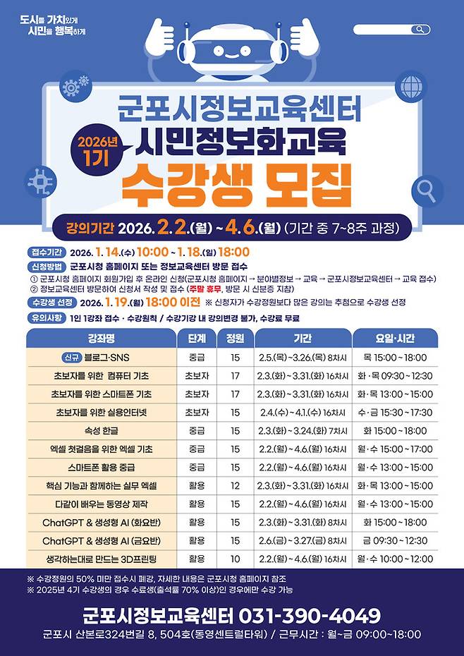 사진제공 군포시