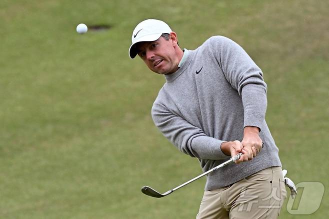 15일 DP 월드투어 두바이 인비테이셔널에 출격하는 로리 매킬로이. ⓒ AFP=뉴스1