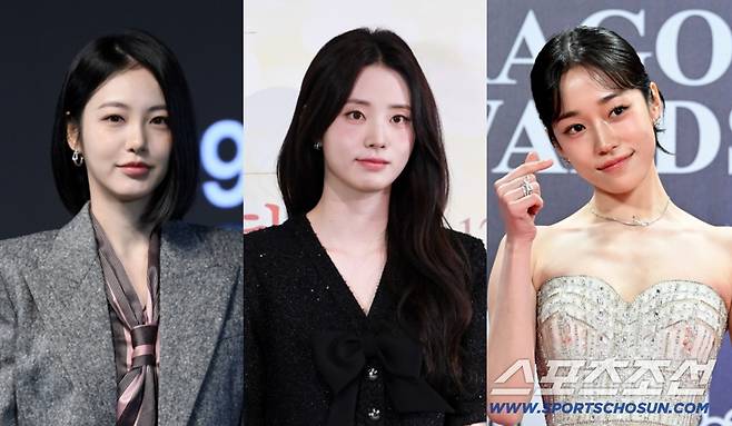 신예은, 신시아, 노윤서(왼쪽부터). 스포츠조선DB