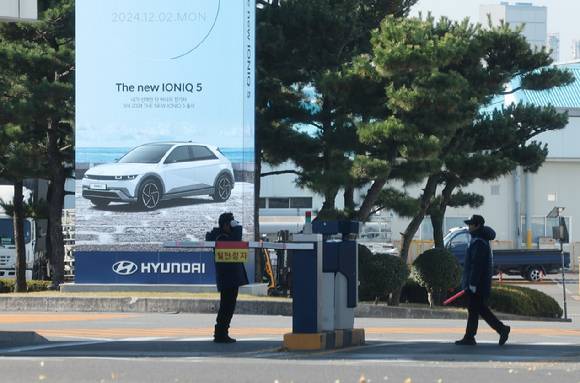 현대차 울산 공장 입구 [사진=연합뉴스]