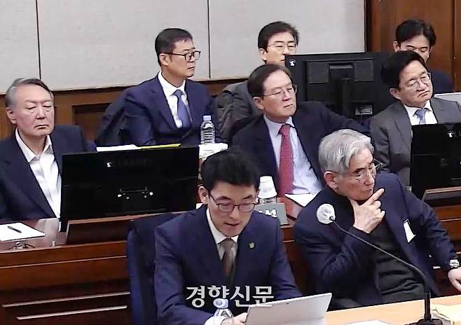 9일 서울중앙지법 형사대법정 417호에서 윤석열 전 대통령의 내란 우두머리 혐의 사건 구형을 할 결심공판이 열리고 있다. 서울중앙지법 제공